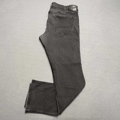 Hollister Jeans Mens 36x32 Black Skinny Advanced Stretch Denim Pants Charcoal - Image 1 of 4
