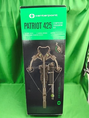 CENTERPOINT PATRIOT 425 COMPOUND CROSSBOW KIT NEW (F40029409) - Image 1 of 4