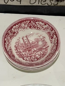 On The Mississippi Beerenschalen MADE IN THE USA Homer Laughlin 3er Set - Bild 1 von 4