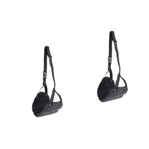 2 Pack Fuß Ruhende Hängematte Reisen Flugzeug Fußhalter Fußstütze Stehen - Bild 1 von 12