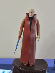 Vintage 1977 Kenner Star Wars OBI WAN KENOBI Complete WHITE HAIR * T3 * Nice! - Picture 1 of 5