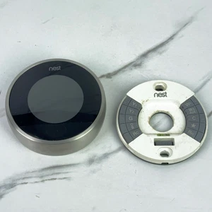 Google Nest Thermostat 2nd Gen Programmable Thermostat 02A, With Base - Picture 1 of 5