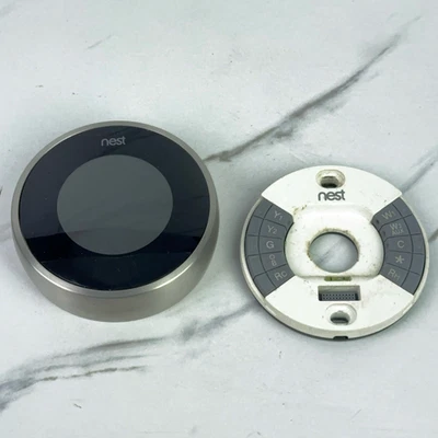 Google Nest Thermostat 2nd Gen Programmable Thermostat 02A, With Base - Image 1 of 4