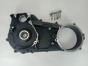 Harley-Davidson 2015 Dyna Wide Glide Inner Primary Cover Wrinkle Black 60681-06C - Picture 1 of 11