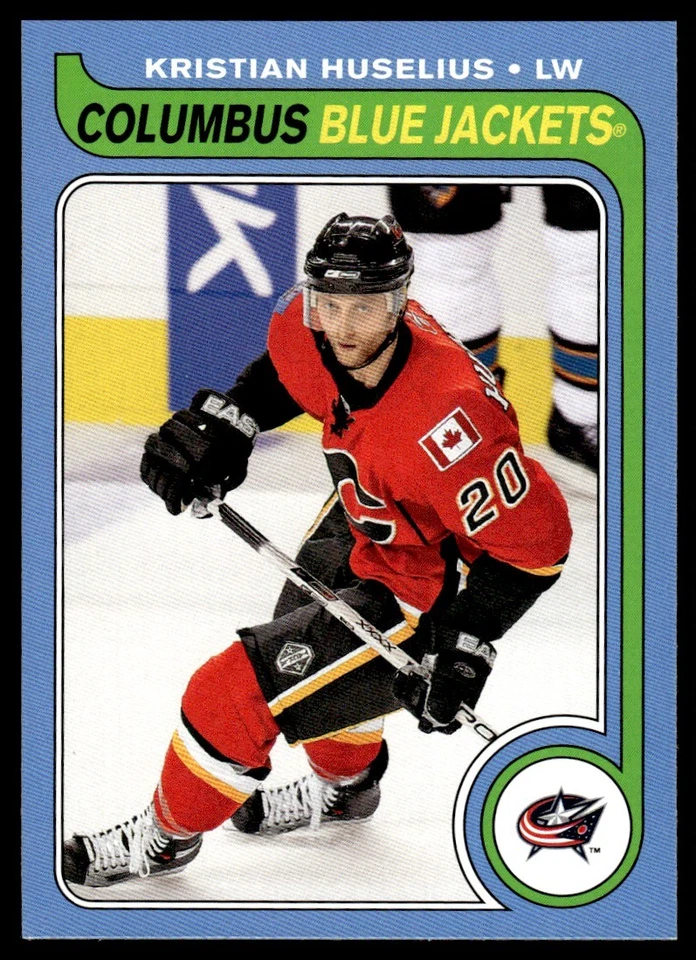 2008-09 O-Pee-Chee 1979-80 Retro Kristian Huselius Columbus Blue Jackets #295 - Image 1 of 2
