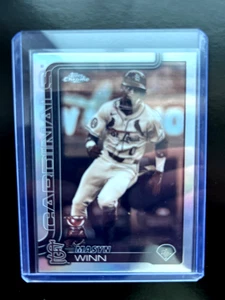 2025 Topps Chrome Sepia Refractor #244 Masyn Winn - Cardinals - Picture 1 of 2