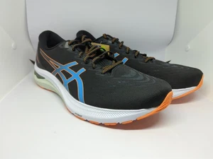 Asics GT-2000 11 Black Sun Peach Laufschuhe Herren Größe 13 4E Extrabreit Neu im Karton - Bild 1 von 11