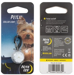 Nite IzePetLit Collar Light Crystal Jewel - Picture 1 of 5