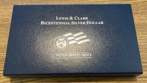 2004 Lewis and Clark Bicentennial Proof Silver Dollar Commemorative Coin - Picture 1 of 5