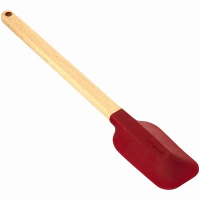 Bradshaw 24878 Silicone Bottle Spatula Wood Handle Pack of 3 - Image 1 of 1