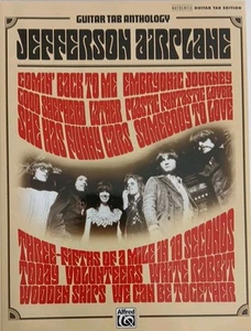 JEFFERSON AIRPLANE GUITAR TAB / TABLATURE / ATHOLOGY / GUITAR SONGBOOK - Picture 1 of 5