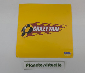 CRAZY TAXI DREAMCAST SEGA 🌟 front jacket