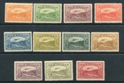 NEW GUINeA 1939 Airmail Plane MH to 2s 11 Stamps cat £290