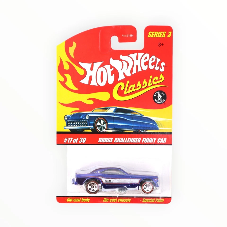 Hot Wheels Classics 1969 Pontiac Firebird #23 Blue