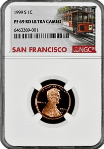 1999-S Silver Proof Set ~ 9 Coin US Mint Set ~ NGC graded ~ PF69 Ultra Cameo - Picture 1 of 18