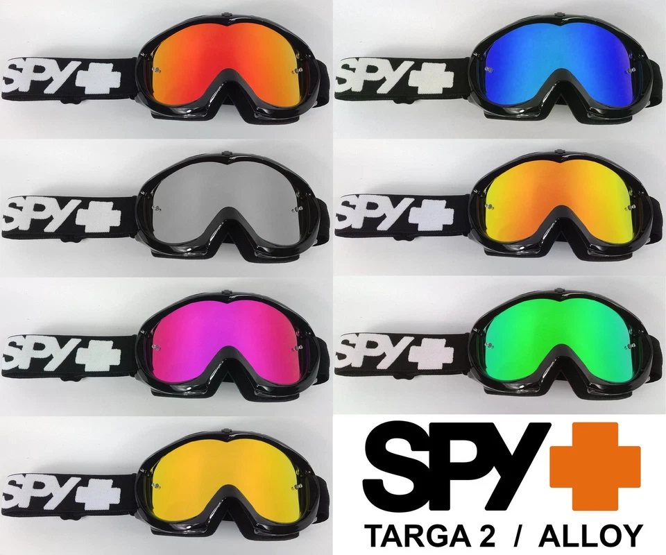 Goggle-Shop Recambio Lentes Espejo para Spy Targa 2 / ALLOY MOTOCROSS MX Goggles - Imagen 1 de 1