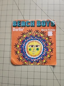 BEACH BOYS DARLIN' CAPITOL RECORDS 45 RPM SLEEVE - Picture 1 of 2