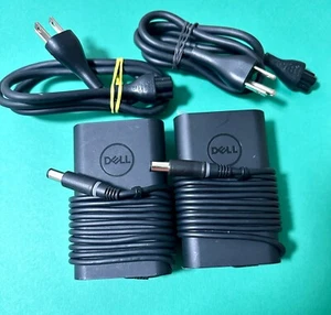 Dell OEM (1) 65W 19.5V 3.34A 7.4mm Laptop Slim AC Adapter Charger HA65NM130 - Picture 1 of 4