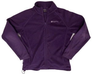 Mountain Warehouse Womens Long Sleeve Fleece Jacket Size UK/AU 12 Purple - Picture 1 of 17
