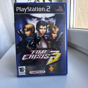 Time Crisis 3 PS2 PlayStation 2 | Probado CIB Completo con PAL Manual - Imagen 1 de 5