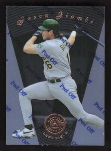 1997 Pinnacle Certified #101 Jason Giambi Oakland Athletics - Picture 1 of 2