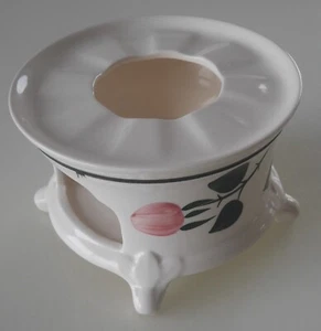 CASI COMO NUEVO: ESTUFAS VILLEROY & BOCH ROSA SALVAJE DE UNA PIEZA ¡GRANDES! 13,8 cm! - Imagen 1 de 5