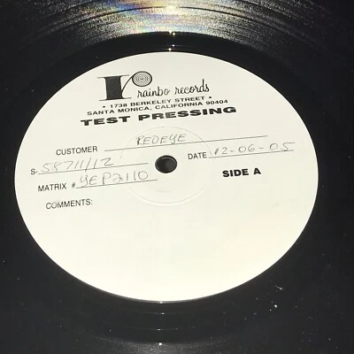 TEST PRESS The Legendary Shack Shakers - Pandelirium Vinyl Nashville Pussy Th' Foto 1 de 3
