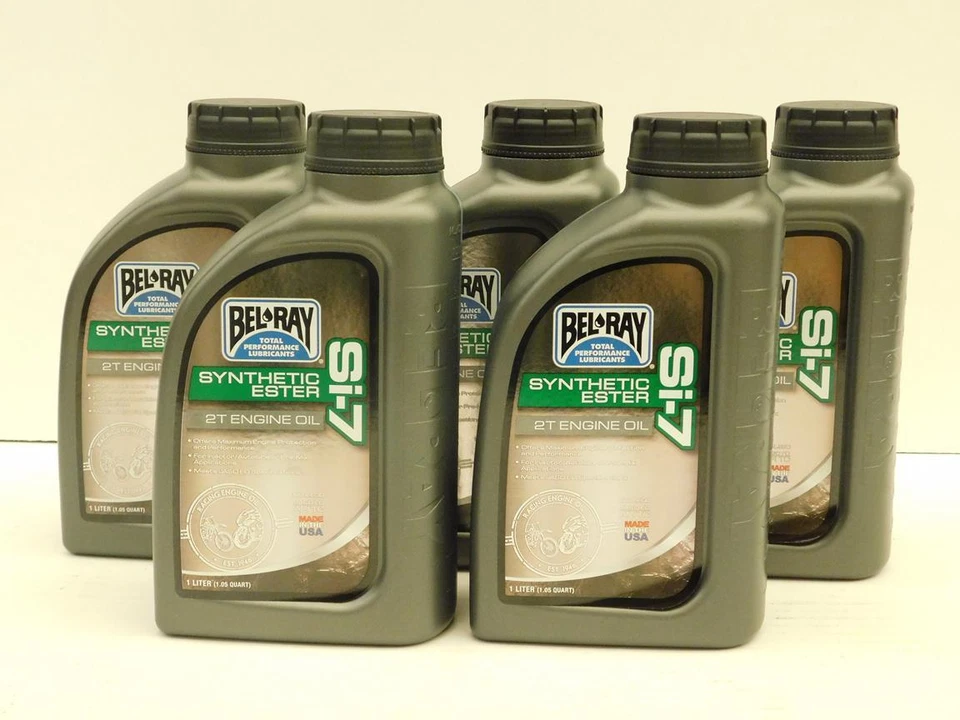 BELRAY 15,18 €/l Bel Ray Si-7 éster sintético 5 x 1 Ltr éster fullsyn aceite mezclado 2 tiempos