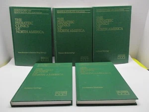 Lot of 5 Pediatric Clinics of North America Hardcover books 1997 Vol. 44: 12 456 - Imagen 1 de 9