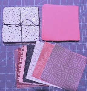 Three New Charm (5" Squares) Packs - Machine Cut, Different Prints and Patterns - Picture 1 of 4