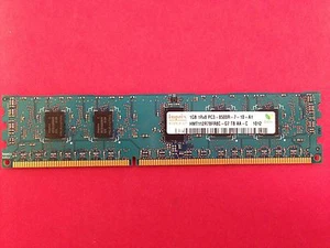  HYNIX 1GB PC3-8500R 1RX8 ECC REGISTERED SERVER MEMORY PN#HMT112R7BFR8C-G7****** - Picture 1 of 3