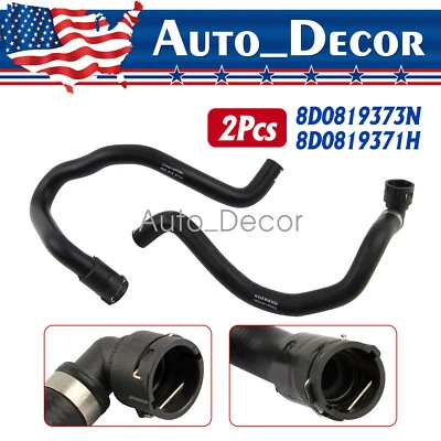 Heater Core Coolant Hose for Audi A4 Quattro VW Passat 8D0819371H 8D0819373N - Image 1 of 4
