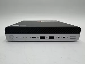 HP EliteDesk 800 G3 | i5-7500T @ 2.70GHz | 16GB RAM | (x2) 256GB HDD - No OS - Picture 1 of 7