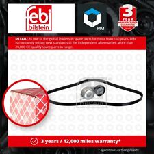 Drive Belt Kit fits FIAT Set 55249821 55249821S1 Febi Genuine Quality Guaranteed