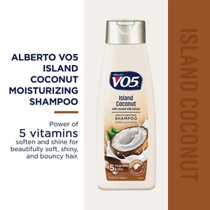 Alberto VO5 - CHAMPÚ Island Coconut with Coconut Milk Extract 12,5 oz-V05 - Imagen 1 de 3