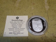 Palau, 1999, 5 $ Silver PP, German-Togo