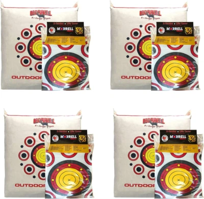 Weatherproof Range Archery Bag Target Field Point Cover with 2 Shooting Sides an - Image 1 of 4