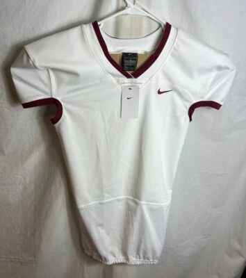 Nike Team Football Pro A04800-115 Training White Jersey Men Medium NEW MSR $90 - Image 1 of 3