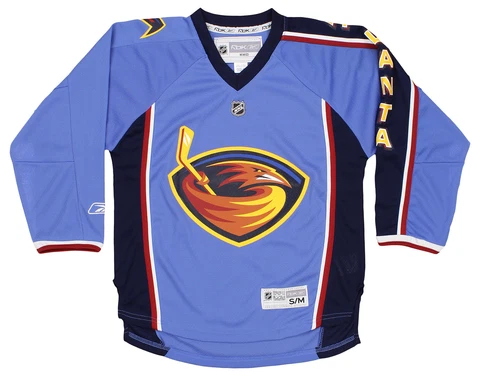 Reebok NHL Youth Atlanta Thrashers Team Color Jersey, Blue Cover