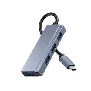 USB C Laptop Docking Station, 4-In-1 Type C Hub, with 4 USB3.0 Multi-Port2699 - Afbeelding 1 van 7