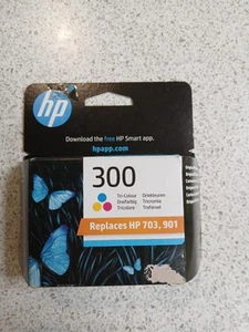 HP 300 Tri-Color Ink Cartridge Dated Feb 26. - Zdjęcie 1 z 2