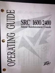 Bedienungsanleitung Peavey SRC 1600 / 2400 Beschallungskonsole Bedienungsanleitung - Bild 1 von 1