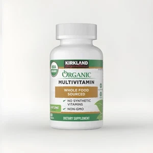 Kirkland Signature USDA Organic Multivitamin, 80  Tablets - Picture 1 of 5