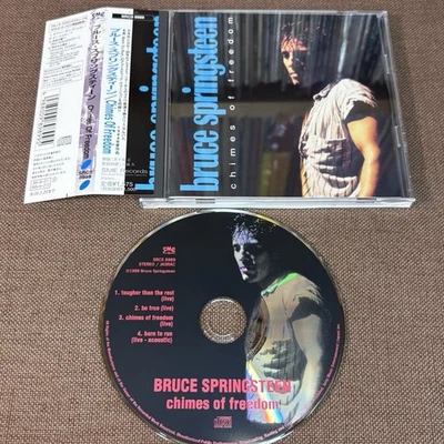 BRUCE SPRINGSTEEN Chimes of Freedom JAPAN CD SRCS8989 OBI Jewel case 2nd edition - Image 1 of 4