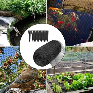 Garden Netting 13.12ftx13.12ft Trellis Netting for Squirrels Birds Deer - Picture 1 of 5