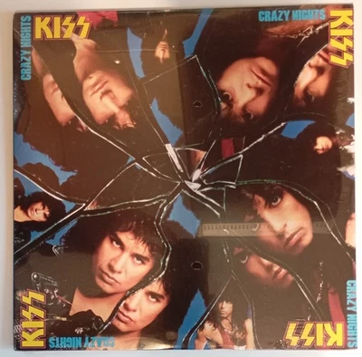 KISS CRAZY NIGHTS R-150311 US VINYL ALBUM ORIGINAL 1987 STILL FACTORY SEALED - Image 1 of 4
