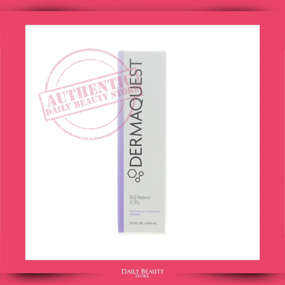 Dermaquest Retinol & Vitamin A RiQ Retinol 0.3% 14.8ml 0.5oz NEW FAST SHIP - Image 1 of 1