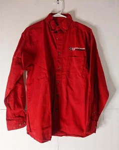 DODGE RAM MOTORSPORTS RED BUTTON DOWN SHIRT MEDIUM BLUE GENERATION - Picture 1 of 2