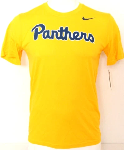 NEW Pittsburgh Pitt Panthers Yellow Nike Dri-Fit Legend SS Tee Shirt Men's XL Cover