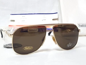GAFAS DE SOL SAFILO SPORTING 7527 DE COLECCIÓN AÑOS 90 AVIADOR ITALIA PILOTO ... - Imagen 1 de 23